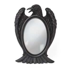 Black Raven Mirror by Alchemy